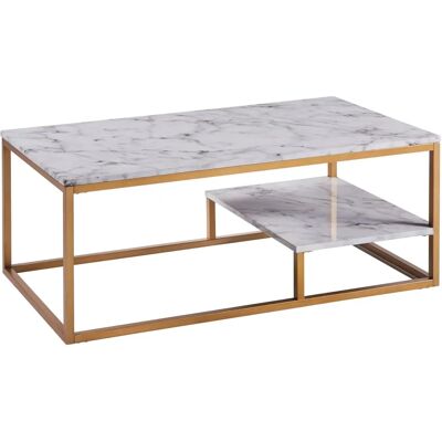 Teamson Home VNF-00036 Tavolino moderno con effetto marmo Teamson Home VNF-00036 Tavolino moderno con effetto marmo