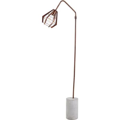Teamson Home - Lampada da tavolo moderna in rame - Rustico/Calcestruzzo Teamson Home - Lampada da tavolo moderna in rame - Rustico/Calcestruzzo