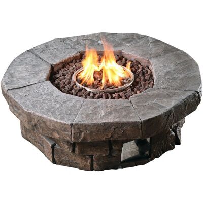 Teamson Home - Outdoor Garden Fire Pit - Brown - Fire Pit Teamson Home - Outdoor Garden Fire Pit - Brown - Fire Pit