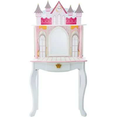 Teamson Kids Fantasy Fields Kids Dreamland Castle Schminktisch, Weiß Teamson Kids Fantasy Fields Kids Dreamland Castle Schminktisch, Weiß