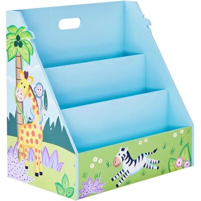 Libreria Sunny Safari per Bambini - Scaffale Blu per 3+ Anni Libreria Sunny Safari per Bambini - Scaffale Blu per 3+ Anni