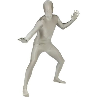 Morphsuits Morphsuit Argent - Combinaison intégrale avec masque - Publicité Morphsuits Morphsuit Argent - Combinaison intégrale avec masque - Publicité
