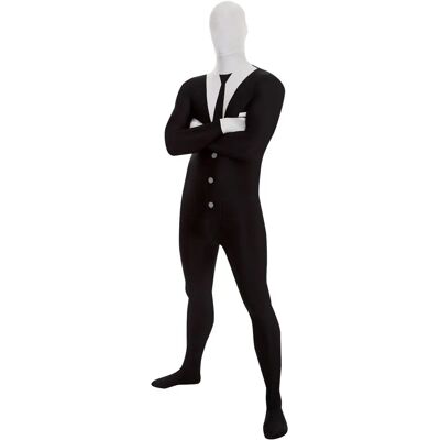 Costume Morphsuits Slenderman - Masque - Publicité Costume Morphsuits Slenderman - Masque - Publicité