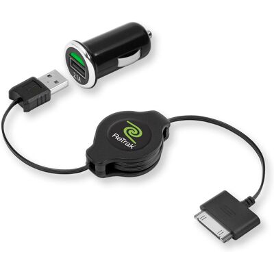 ReTrak EUIPADCAR schwarzer Auto-Ladegerät ReTrak EUIPADCAR schwarzer Auto-Ladegerät