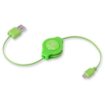 ReTrak USB-Kabel - 1m - USB A zu Micro-USB A - Grün ReTrak USB-Kabel - 1m - USB A zu Micro-USB A - Grün