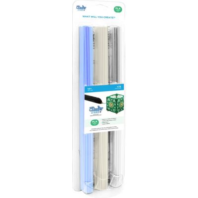 Filamento PLA 3Doodler Create Blu Bianco Filamento PLA 3Doodler Create Blu Bianco