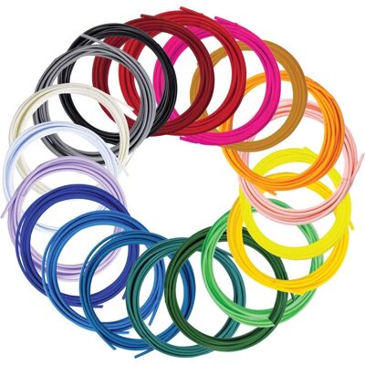 3Doodler Modell 1.75mm, 20-Farben PLA - 3D-Druckfilament 3Doodler Modell 1.75mm, 20-Farben PLA - 3D-Druckfilament