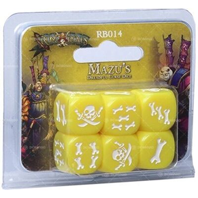 Edge Entertainment Rum & Bones - Set di Dadi per la Maledizione di Mazu Edge Entertainment Rum & Bones - Set di Dadi per la Maledizione di Mazu