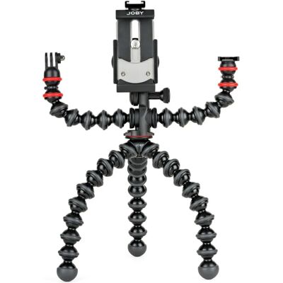 Joby GorillaPod Mobile Rig Stativ - Smartphone/Tablet - Svart, Korall Joby GorillaPod Mobile Rig Stativ - Smartphone/Tablet - Svart, Korall