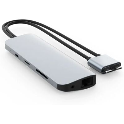Targus HYPER HD392-SILVER Hub USB-C - Dock para portátil Targus HYPER HD392-SILVER Hub USB-C - Dock para portátil