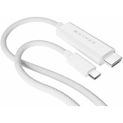 HYPER - HD6007WHGL - 2.5 m - HDMI Type A - HDMI Cable HYPER - HD6007WHGL - 2.5 m - HDMI Type A - HDMI Cable