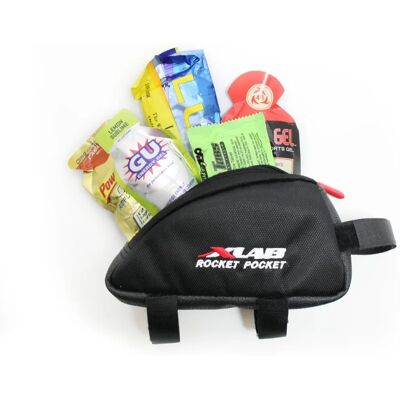 XLab Rocket Pocket Frame Bag - Black - Bike Accessory XLab Rocket Pocket Frame Bag - Black - Bike Accessory