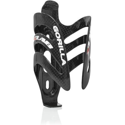 XLab Gorilla Porta-Bottiglie in Carbonio - Nero Lucido - Leggero, Sicuro, Resistente XLab Gorilla Porta-Bottiglie in Carbonio - Nero Lucido - Leggero, Sicuro, Resistente