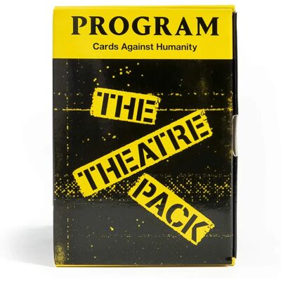 Cards Against Humanity Pack Théâtre - Jeu de cartes - Publicité Cards Against Humanity Pack Théâtre - Jeu de cartes - Publicité