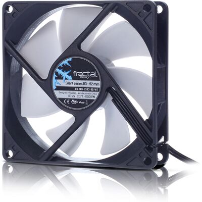 Fractal Design - Silent Series R3 92mm - Musta - Kotiventtiili Fractal Design - Silent Series R3 92mm - Musta - Kotiventtiili