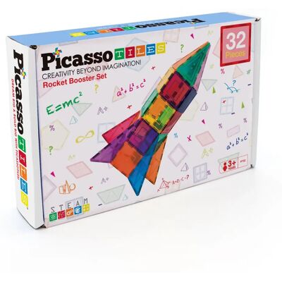 Picasso Tiles Magnetisches Bauset 32 Stück - Konstruktionsspiel Picasso Tiles Magnetisches Bauset 32 Stück - Konstruktionsspiel