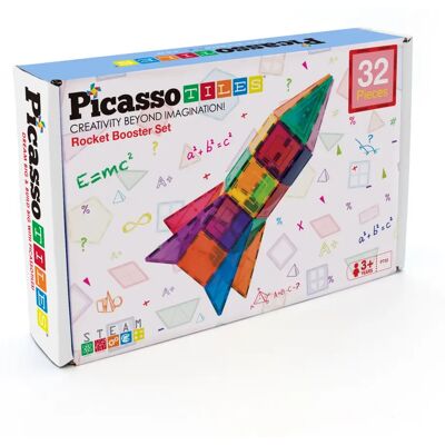 Picasso Tiles Magnetisches Bauset 32 Stück - Konstruktionsspiel Picasso Tiles Magnetisches Bauset 32 Stück - Konstruktionsspiel