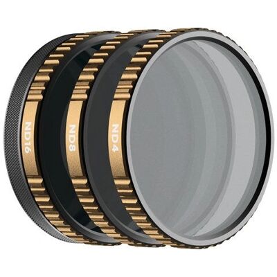 Set de 3 filtros ND PolarPro para Osmo Action - Serie Shutter Set de 3 filtros ND PolarPro para Osmo Action - Serie Shutter