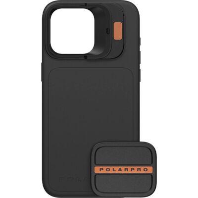 Custodia PolarPro iPhone 15 Pro Max Nera con Protezione Obiettivo Custodia PolarPro iPhone 15 Pro Max Nera con Protezione Obiettivo