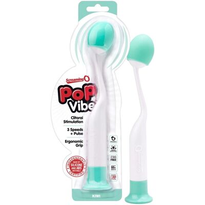 Masajeador Pop Vibe Blanco Verde The Screaming O Masajeador Pop Vibe Blanco Verde The Screaming O