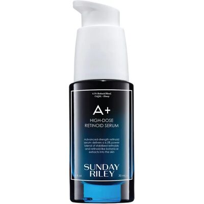 Sunday Riley A+ Sérum Retinoïde Haute Dose (30 ml) - Publicité Sunday Riley A+ Sérum Retinoïde Haute Dose (30 ml) - Publicité