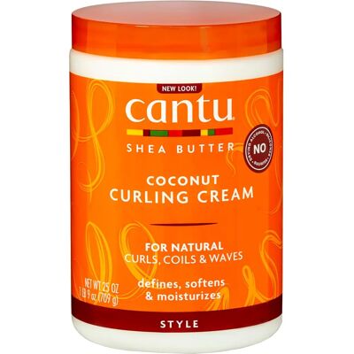 Cantu Styling Cream Modell - Kokosnuss Lockencreme - Haarpflege Cantu Styling Cream Modell - Kokosnuss Lockencreme - Haarpflege
