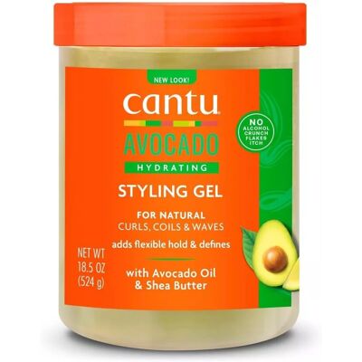 Cantu Avocado Fuktgivande Stylinggel - För Lockigt Hår Cantu Avocado Fuktgivande Stylinggel - För Lockigt Hår