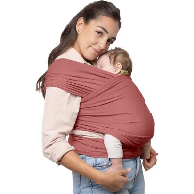 Mochila de amamentação Boba Wrap - Rosa Poeira - Ergonômico, Ajustável Mochila de amamentação Boba Wrap - Rosa Poeira - Ergonômico, Ajustável