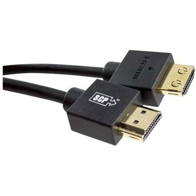 SCP 991UHD-2.5M Schwarzes HDMI-Kabel SCP 991UHD-2.5M Schwarzes HDMI-Kabel