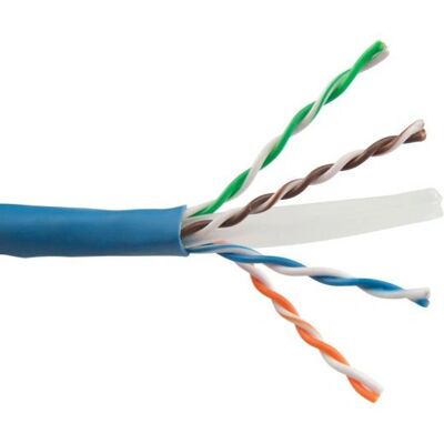 SCP Blaues Cat6 UTP Netzwerkkabel - 305m - HDBaseT 550MHz SCP Blaues Cat6 UTP Netzwerkkabel - 305m - HDBaseT 550MHz