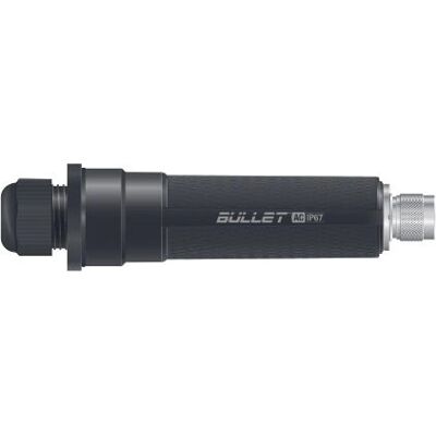 Ponto de Acesso Sem Fio Ubiquiti Bulletac-Ip67 - Preto - Banda dupla 2,4/5 GHz Ponto de Acesso Sem Fio Ubiquiti Bulletac-Ip67 - Preto - Banda dupla 2,4/5 GHz