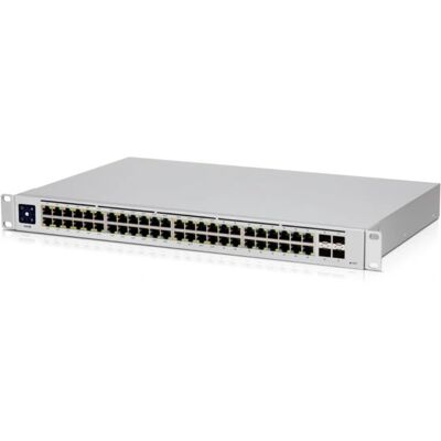 Ubiquiti UniFi USW-48-POE-EU Switch sieciowy - Zarządzany Gigabit Ethernet, PoE, Srebrny Ubiquiti UniFi USW-48-POE-EU Switch sieciowy - Zarządzany Gigabit Ethernet, PoE, Srebrny
