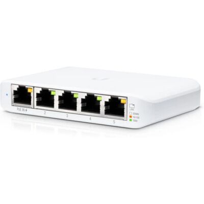 Ubiquiti UniFi USW Flex Mini Managed Gigabit Ethernet - Weiß Ubiquiti UniFi USW Flex Mini Managed Gigabit Ethernet - Weiß