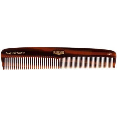 Uppercut Deluxe Modèle CT5 Peigne Coquillage Tortue - Outil de coiffure Uppercut Deluxe Modèle CT5 Peigne Coquillage Tortue - Outil de coiffure