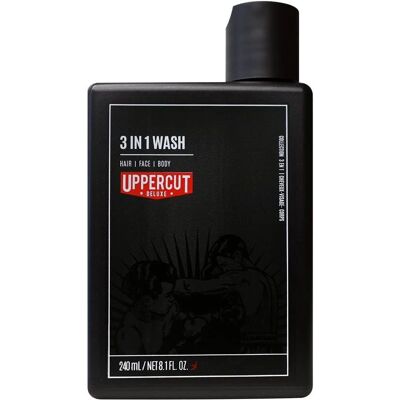 Uppercut Deluxe 3 in 1 Wash (240ml) Uppercut Deluxe 3 in 1 Wash (240ml)