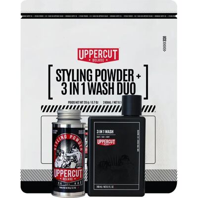 Uppercut Deluxe Styling & 3 in 1 Wash Duo - Styling Powder Uppercut Deluxe Styling & 3 in 1 Wash Duo - Styling Powder