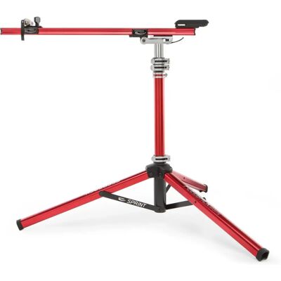Support de réparation de vélo Feedback Sports Sprint - Rouge - Publicité Support de réparation de vélo Feedback Sports Sprint - Rouge - Publicité