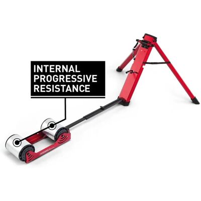 Feedback Sports Feedback Sports Omnium Allenatore di bici portatile Over-Drive - Rosso - Resistenza Over-Drive Feedback Sports Feedback Sports Omnium Allenatore di bici portatile Over-Drive - Rosso - Resistenza Over-Drive