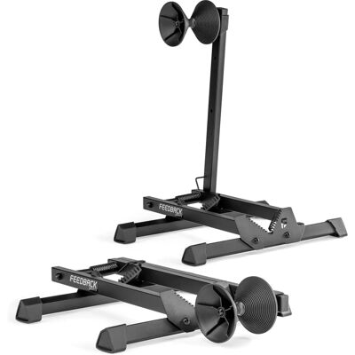 Feedback Sports RAKK 2.0 Bike Storage Stand - Black Feedback Sports RAKK 2.0 Bike Storage Stand - Black