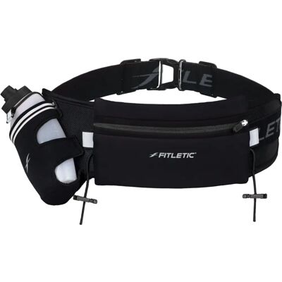 Ceinture d'Hydratation Fitletic 350ml Gourde et Porte-Gels - Publicité Ceinture d'Hydratation Fitletic 350ml Gourde et Porte-Gels - Publicité