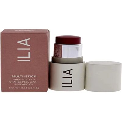 Ilia Multi-stick Romance Berry - Bastoncino di trucco biologico, Versatile Ilia Multi-stick Romance Berry - Bastoncino di trucco biologico, Versatile