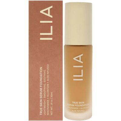 Ilia True Skin Serum Foundation Corsica SF3.5 - Naturel, Léger, Couvrance Moyenne - Maquillage du Visage - Publicité Ilia True Skin Serum Foundation Corsica SF3.5 - Naturel, Léger, Couvrance Moyenne - Maquillage du Visage - Publicité