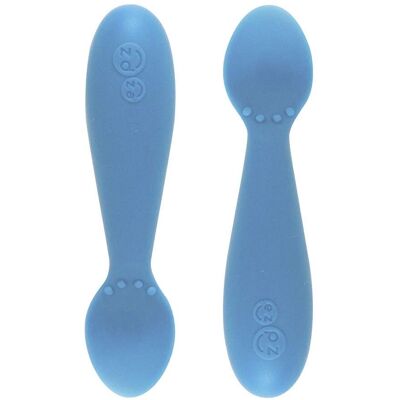 Ezpz Tiny Baby Löffel - Blau - Selbstfütterungswerkzeug Ezpz Tiny Baby Löffel - Blau - Selbstfütterungswerkzeug