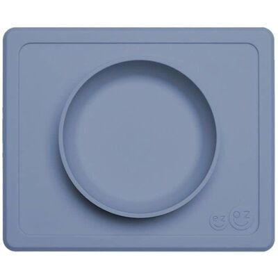 EZPZ Mini Bowl Indigo - Platos para bebés EZPZ Mini Bowl Indigo - Platos para bebés