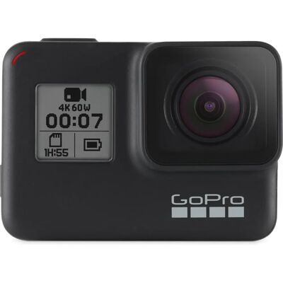 GoPro HERO7 Black Action Camera - Waterproof 4K 60fps - 12MP GoPro HERO7 Black Action Camera - Waterproof 4K 60fps - 12MP