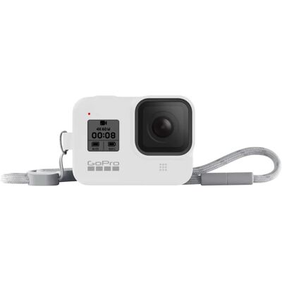 GoPro AJSST-002 Hülle + Trageband für Hero8 Black - Weiß GoPro AJSST-002 Hülle + Trageband für Hero8 Black - Weiß