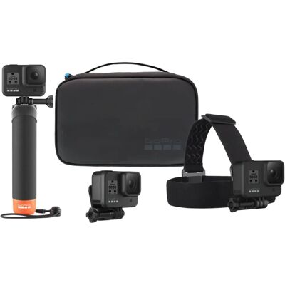 Kit Aventure GoPro - Support de caméra avec poignée, bandeau et QuickClip Kit Aventure GoPro - Support de caméra avec poignée, bandeau et QuickClip