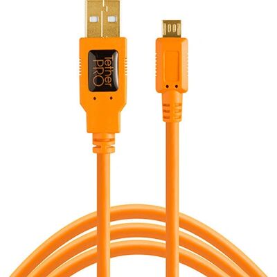 Tether Tools TetherPro USB 2.0 A Hane till Micro-B 4.6m - USB-kabel Tether Tools TetherPro USB 2.0 A Hane till Micro-B 4.6m - USB-kabel