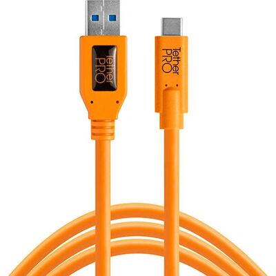 Tether Tools Tetherpro USB-Kabel - Orange - 4,6 m - Nur Datenübertragung Tether Tools Tetherpro USB-Kabel - Orange - 4,6 m - Nur Datenübertragung