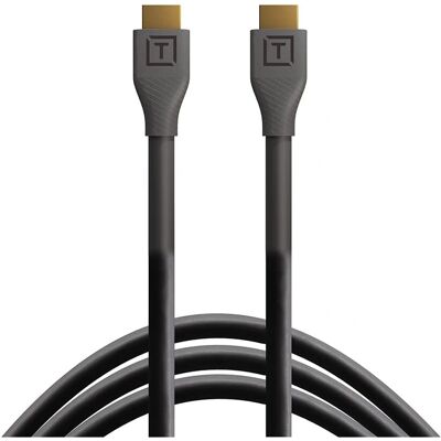 Tether Tools TetherPro HDMI 2.0 Kabel - 4,6m, Orange & Schwarz Tether Tools TetherPro HDMI 2.0 Kabel - 4,6m, Orange & Schwarz